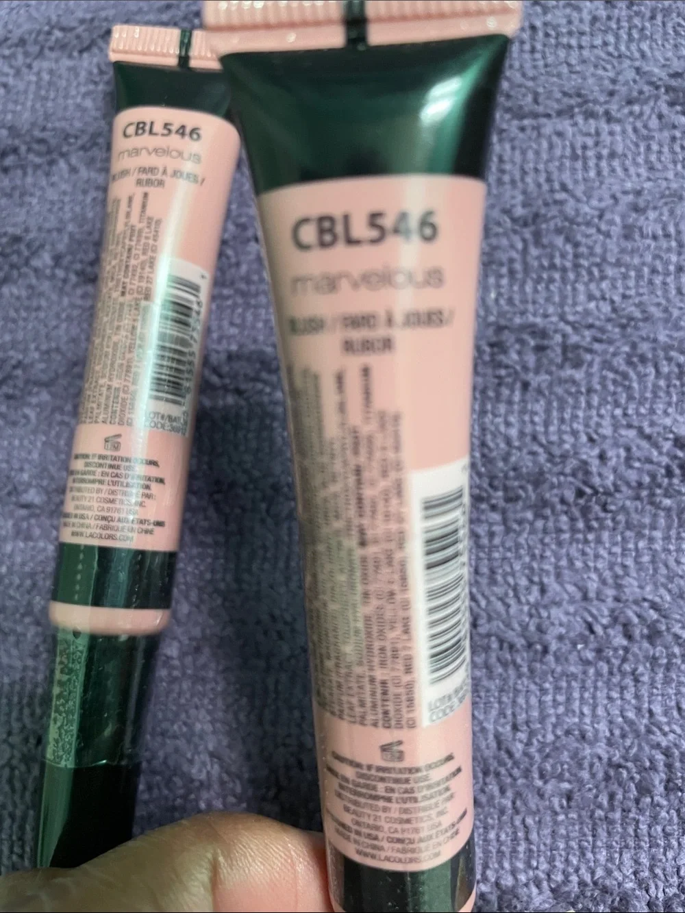 LA Colors Blush Up Cheek & Lip Cream - Pink